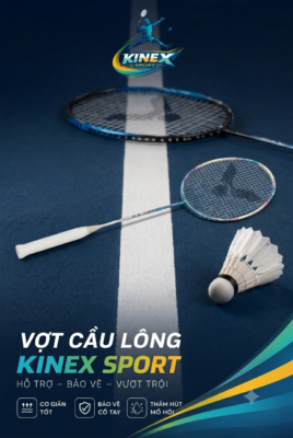 Vợt cầu lông là dụng cụ thể thao quan trọng, quyết định hiệu suất và trải nghiệm của người chơi