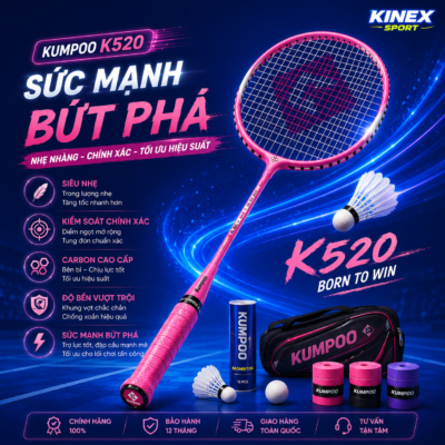 Vợt Cầu Lông K520 - Kinex Sport